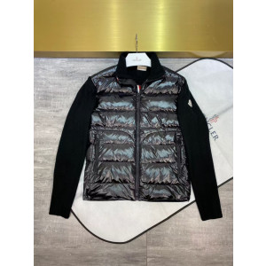 몽클레어 니트패딩 가디건 (남성용) (컬러 블랙, 카키)