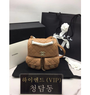 샤넬 22P 듀마 백팩 투포켓 미디움 카프스킨 캐비어 (하이엔드급)