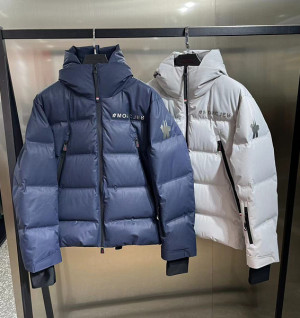 몽클레어 패딩 (남성용) (컬러 네이비, 화이트)