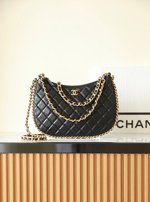 샤넬 23B CC로고 체인 호보백 AS4368