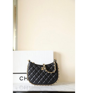 샤넬 23B CC로고 체인 호보백 스몰 AS4378