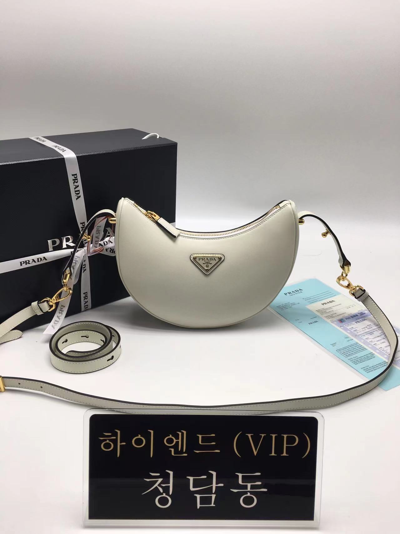 프라다 PRD 아르케 가죽 숄더백 1BC199(미니) / 1BC194