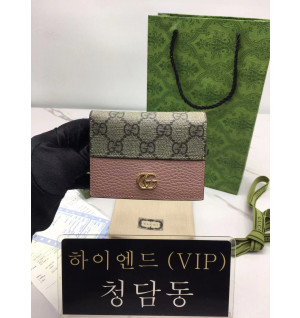 구찌 GG 마몬트 카드케이스 지갑 658610