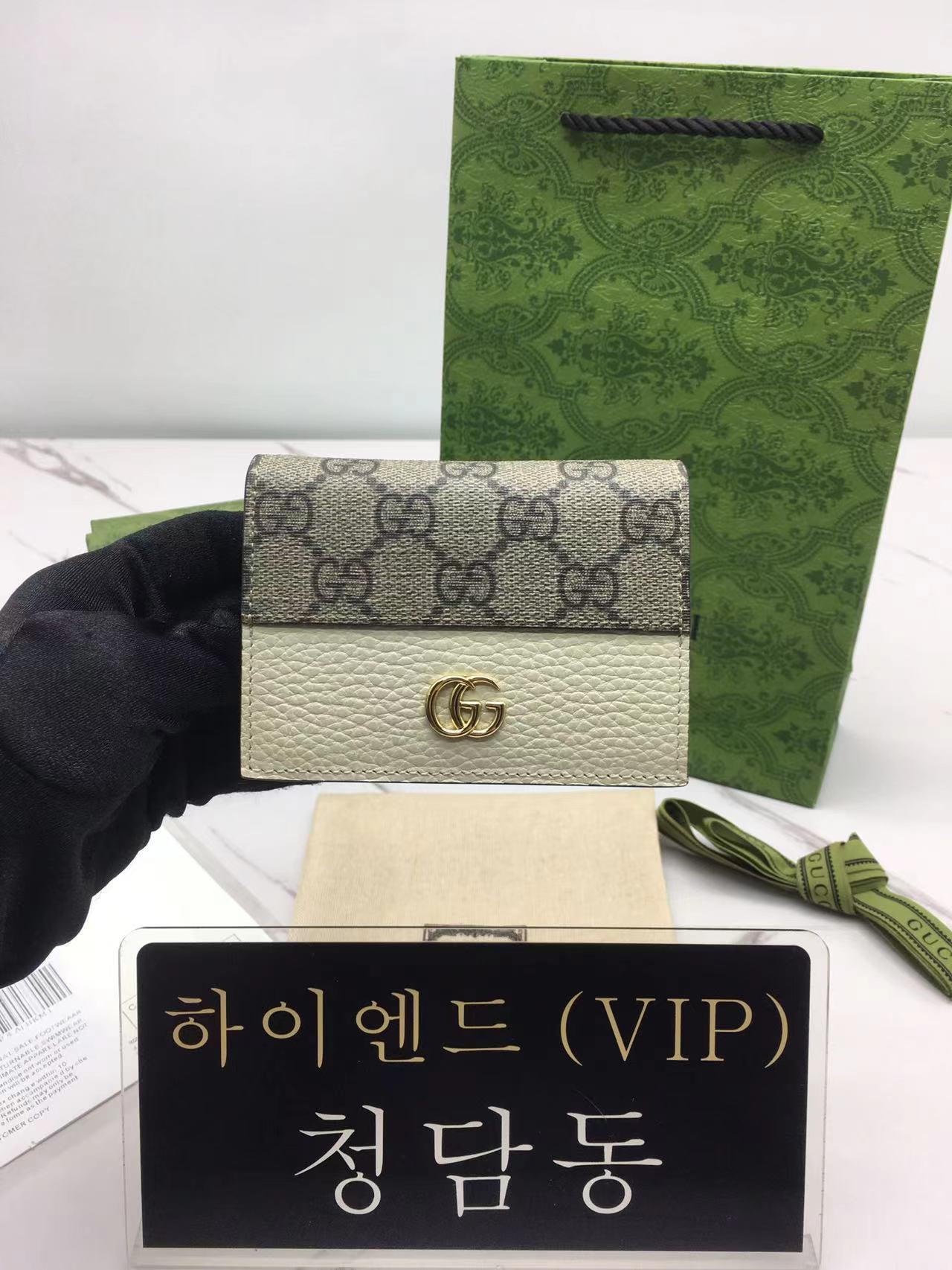구찌 GG 마몬트 카드케이스 지갑 658610