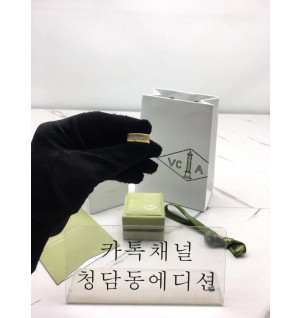 반클리프 빼를리 반지 (풀보석) (3COLOR)