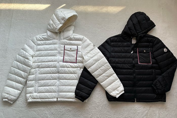 몽클레어 경량 패딩 (남성용) (컬러 블랙, 화이트)