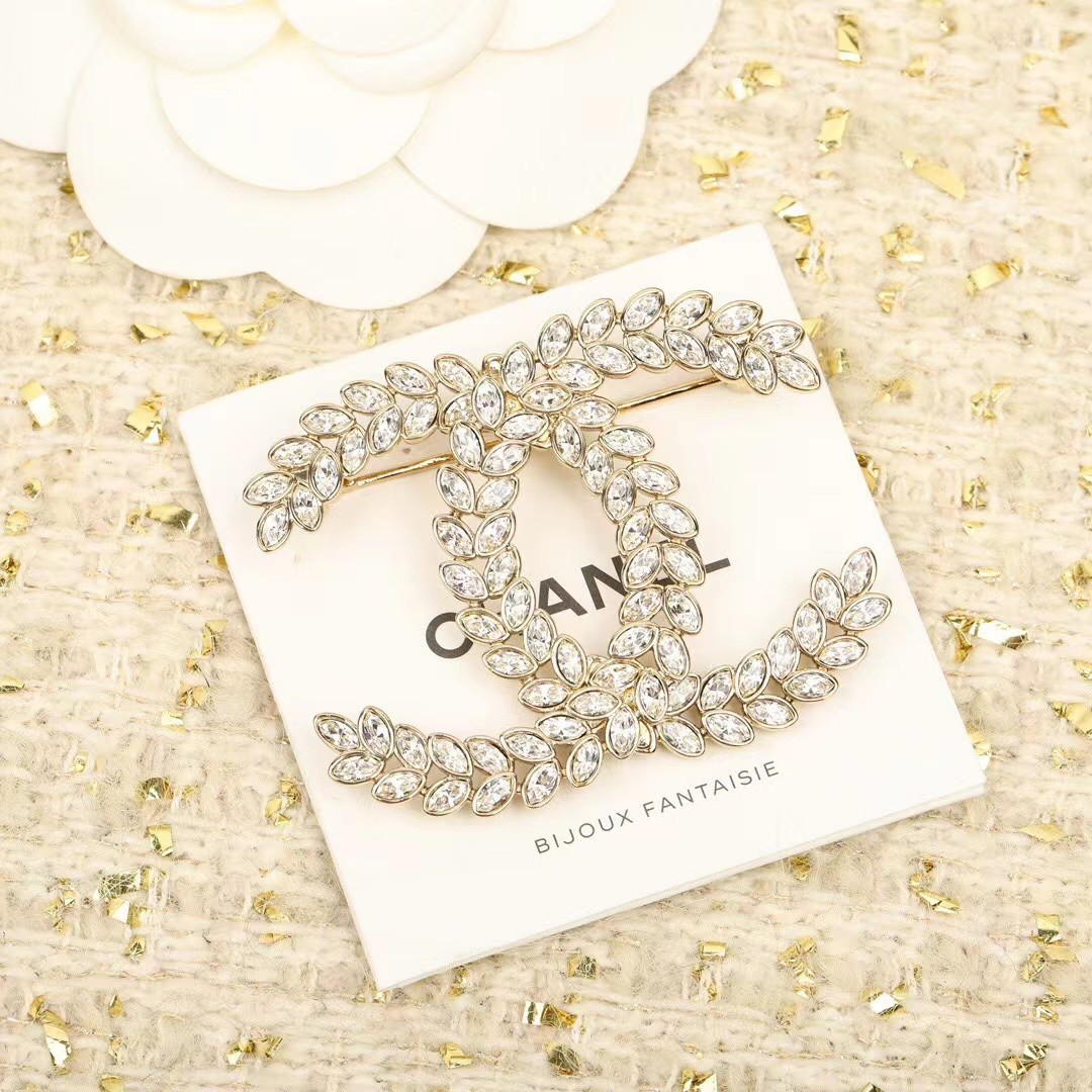 샤넬 CC로고 크리스탈 브로치 ABA563 B10721 NN527 (2COLOR)