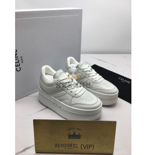 셀린느 웨지 아웃솔 블록 스니커즈