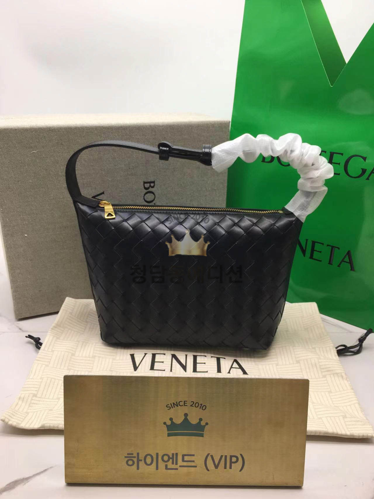 보테가베네타 미니 윌리스 숄더백 754443 (컬러 블랙)