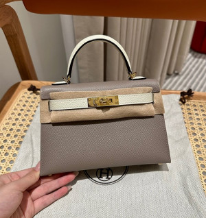 에르메스 미니 켈리2 올수공 (가죽 앱송)