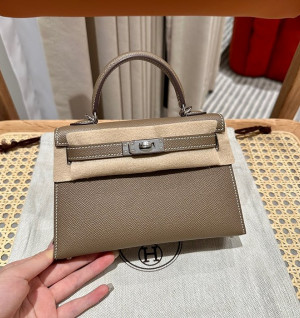 에르메스 미니 켈리2 올수공 (가죽 앱송)