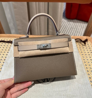 에르메스 미니 켈리2 올수공 (가죽 앱송)