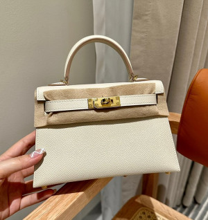 에르메스 미니 켈리2 올수공 (가죽 앱송)