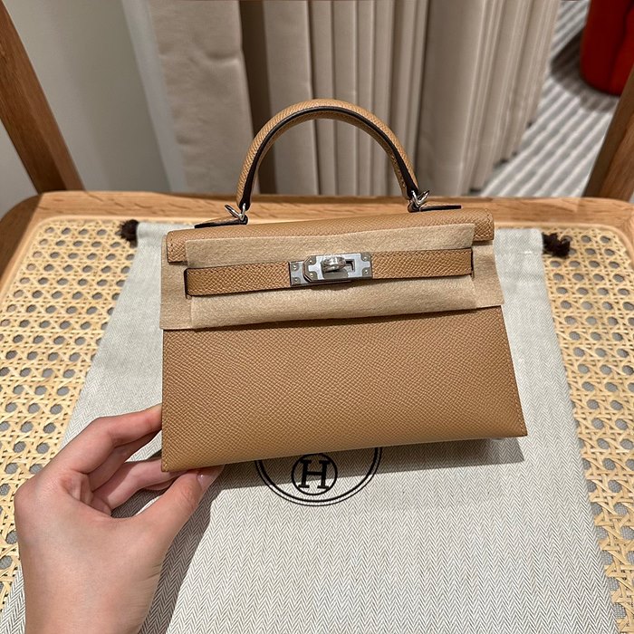 에르메스 미니 켈리2 올수공 (가죽 앱송)