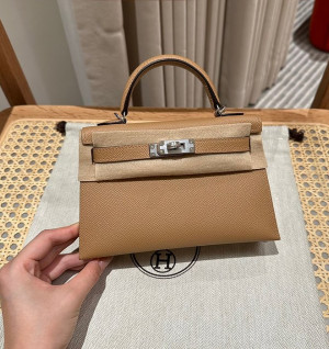 에르메스 미니 켈리2 올수공 (가죽 앱송)