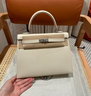 에르메스 켈리25 올수공 (가죽 앱송)