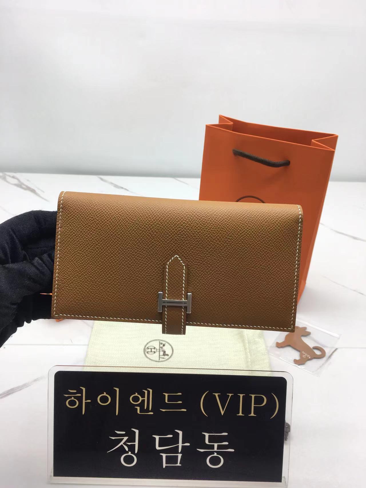 에르메스 베안 장지갑 (금장/은장) (올수공)