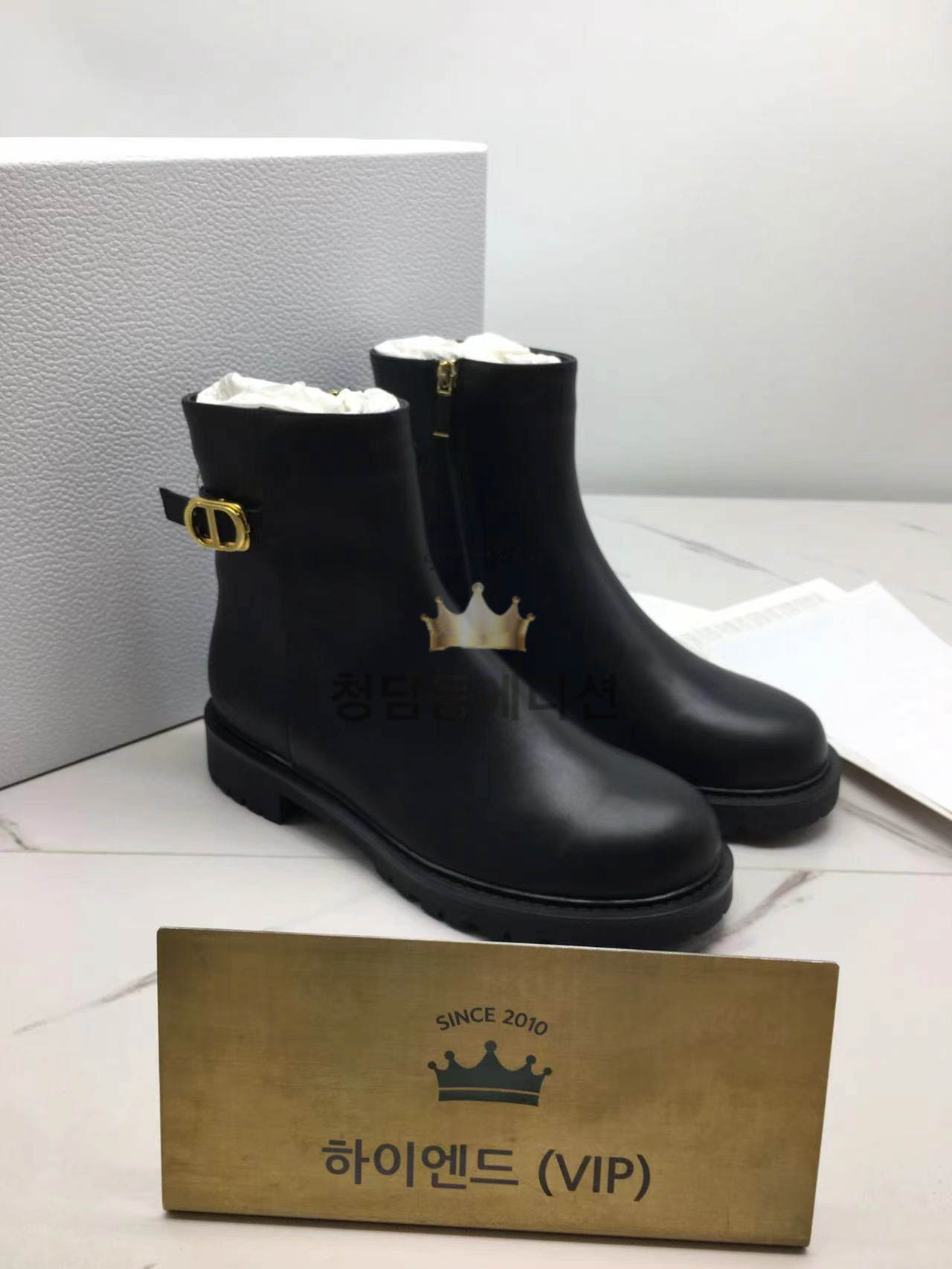 디올 앵클부츠 슈즈