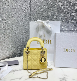 디올 레이디백 17cm 페이던트