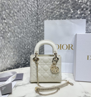 디올 레이디백 17cm 페이던트
