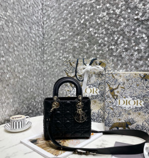 디올 램스킨 레이디백 MY ABC