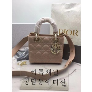 디올 램스킨 레이디백 MY ABC