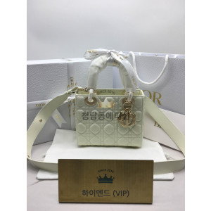 디올 램스킨 레이디백 MY ABC