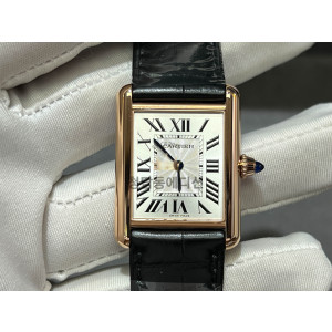 해외까르띠에 탱크루이 라지 로즈골드 WGTA0011