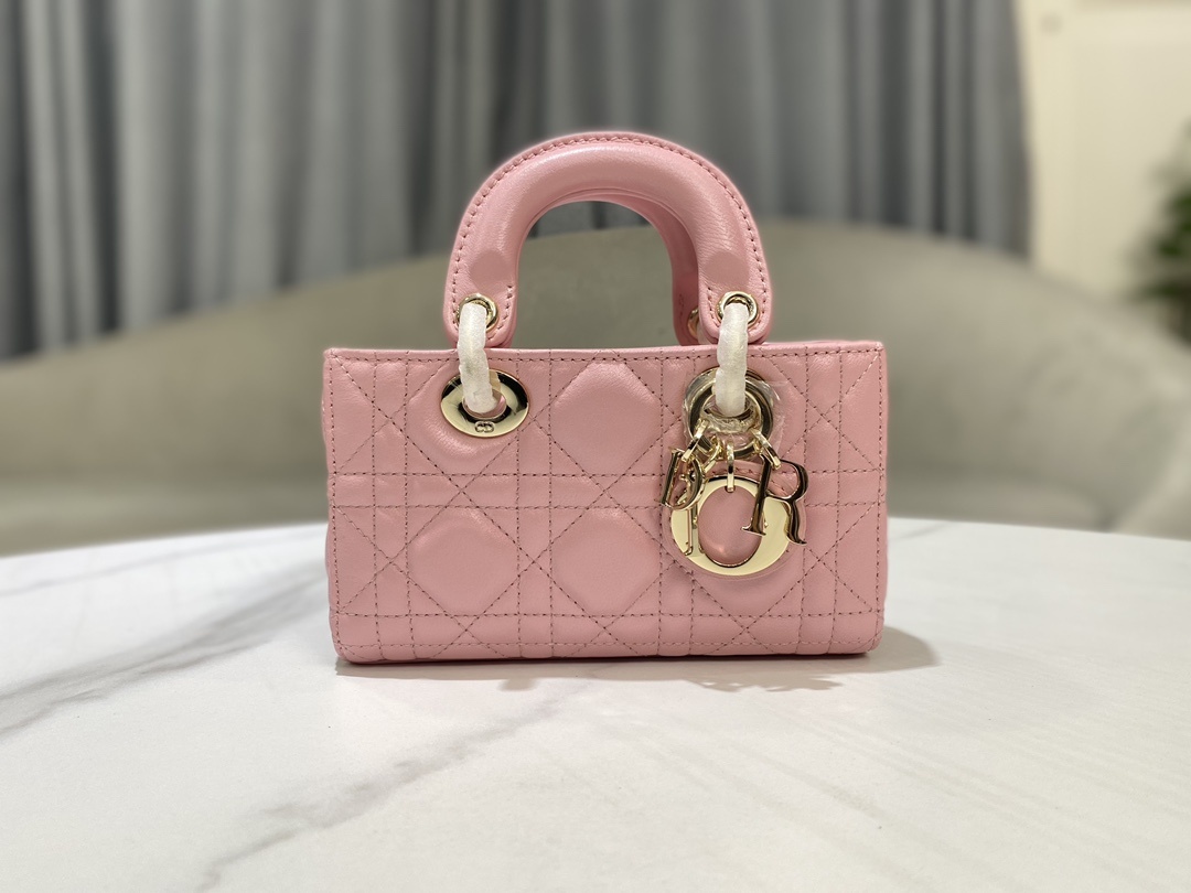 디올 CD D-JOY 마이크로 레이디 디 조이백