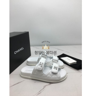 샤넬 벨크로 클래식 샌들
