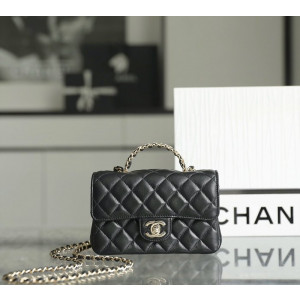 샤넬 23A 탑핸들 백 미니