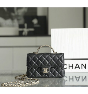 샤넬 23A 탑핸들 백 미니