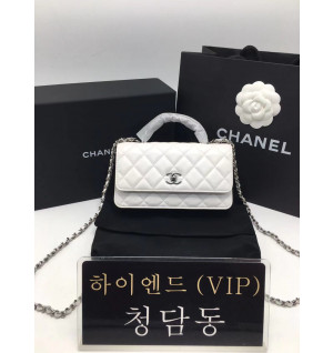 샤넬 23K 탑 핸들 WOC (2 line)