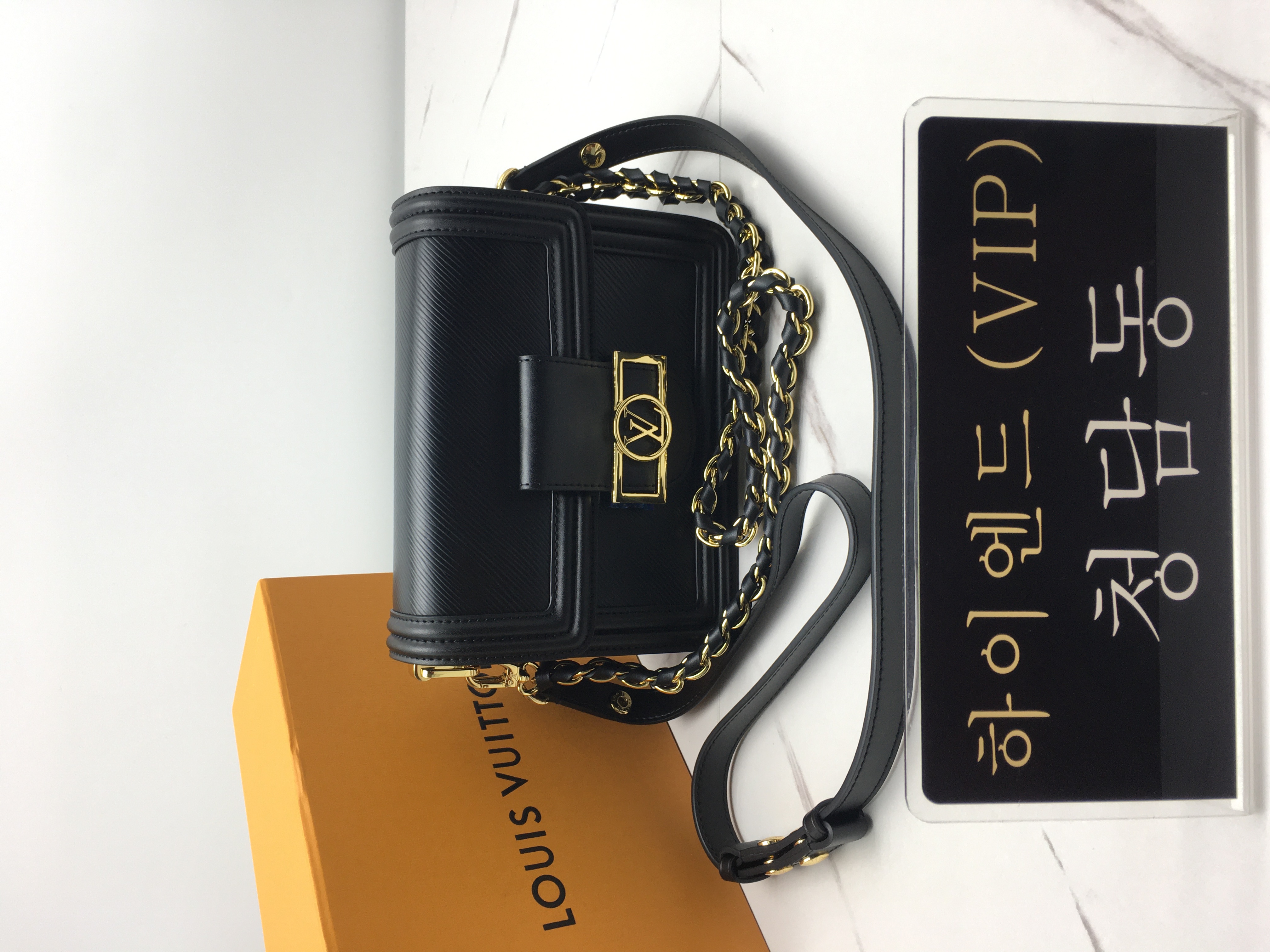 루이비통 미니 도핀 에피 블랙 M55964 (하이엔드)