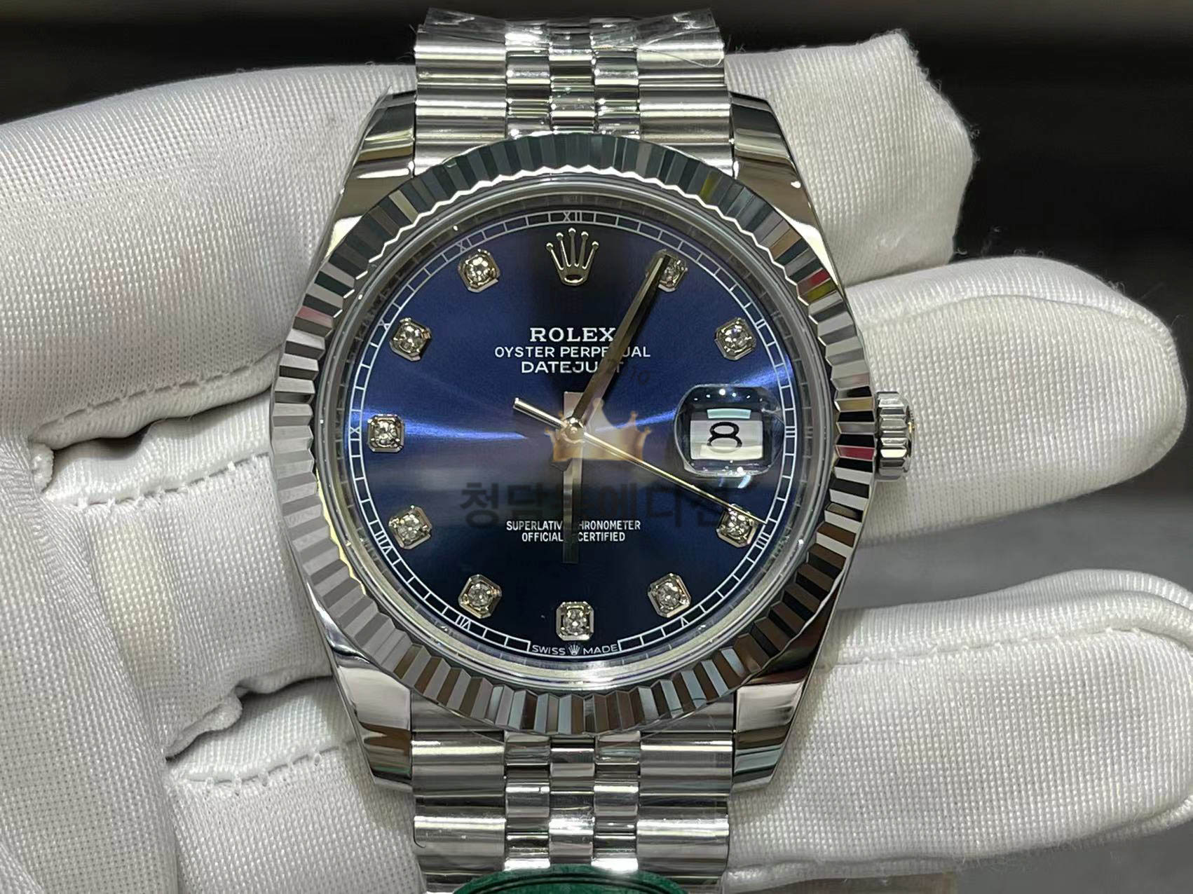 로렉스 데이저스트 청판 텐포인트 126334 41mm