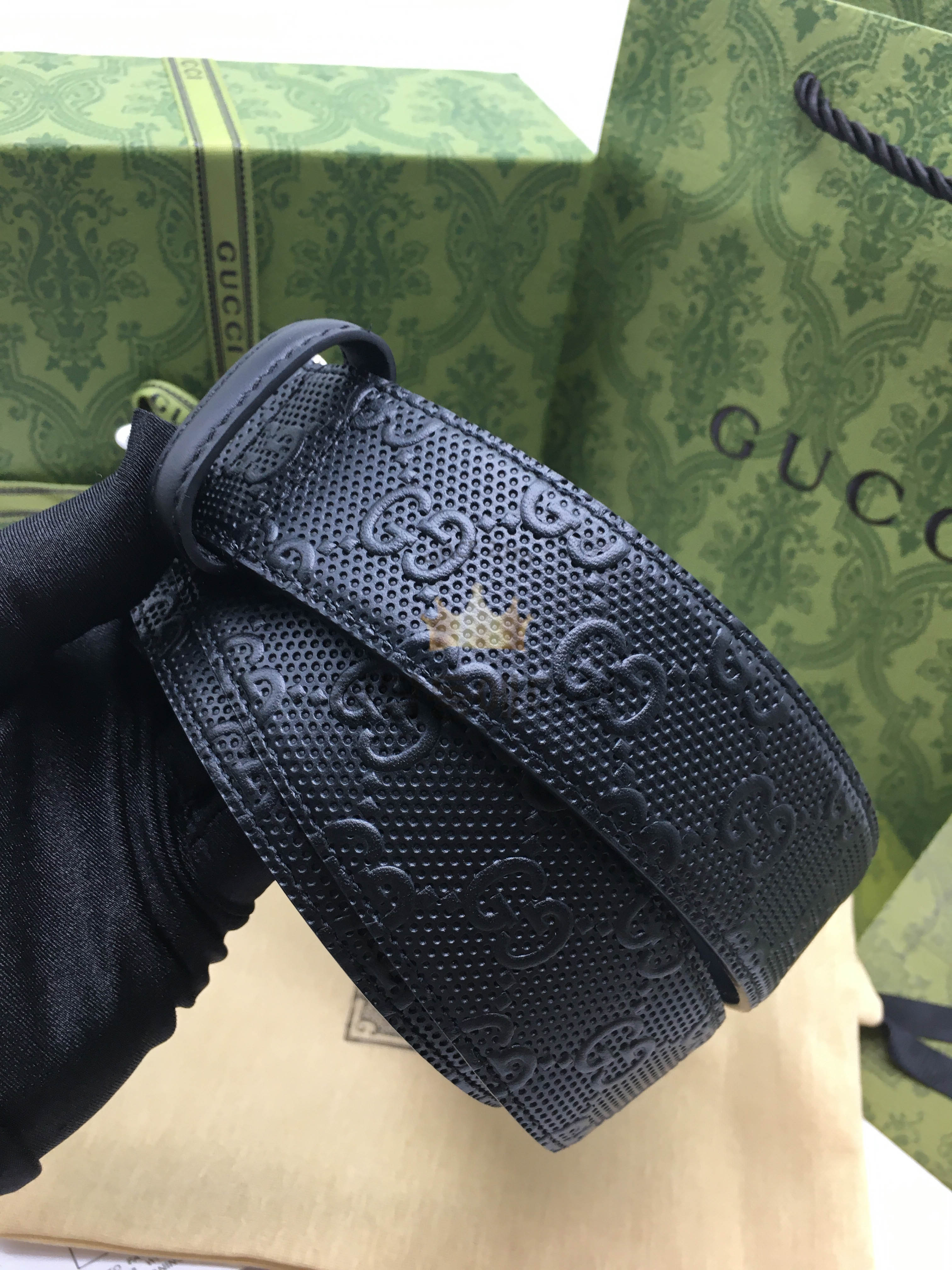 구찌 스퀘어버클 벨트