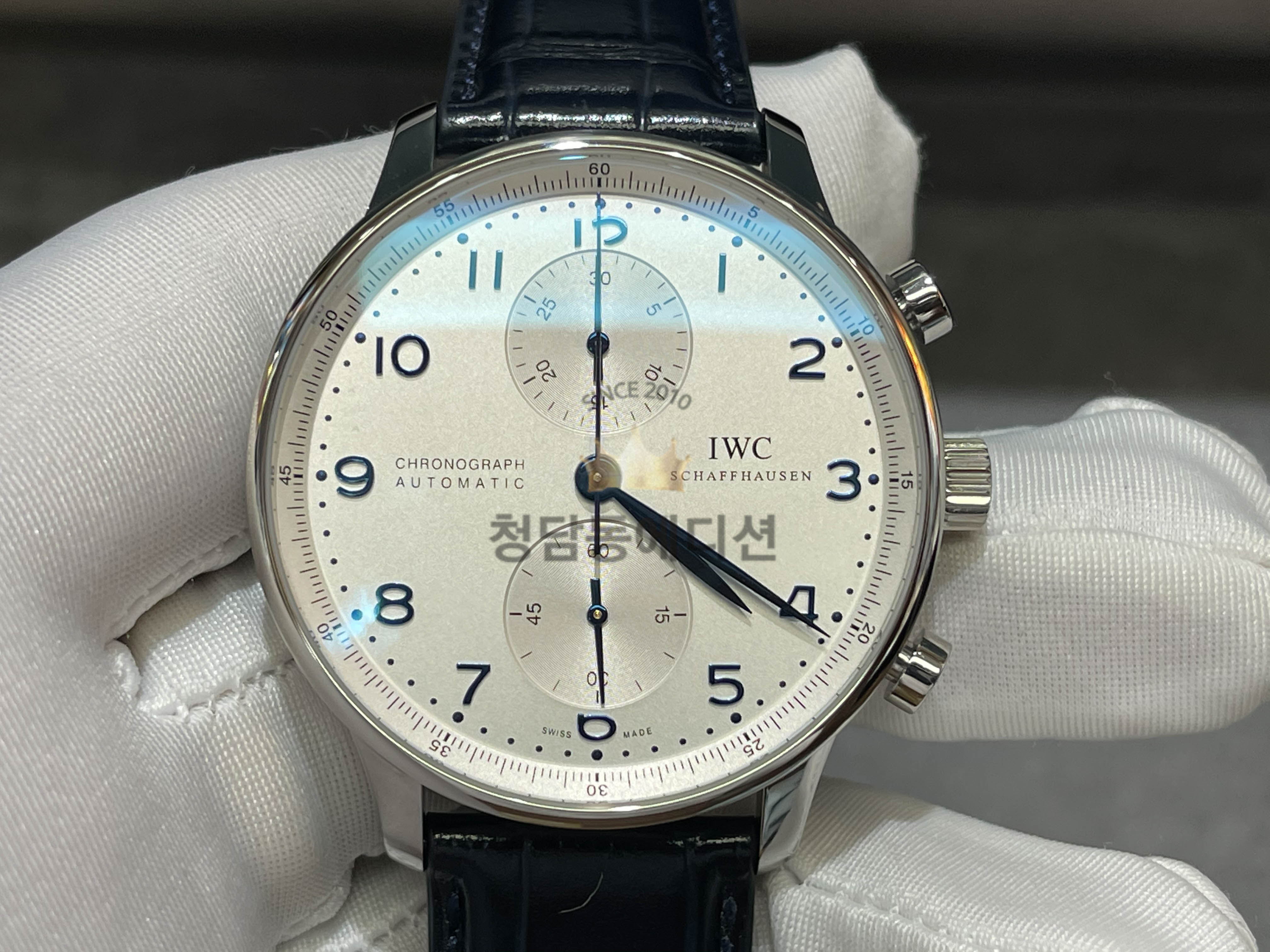 lWC 포르투기저 (스트랩 블루)