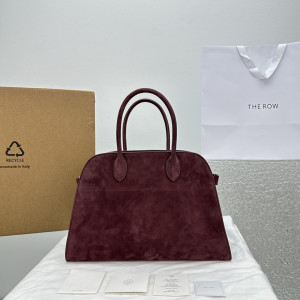 더 로우 N/S 마고 15 백 (스웨이드)