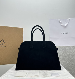 더 로우 N/S 마고 15 백 (스웨이드)