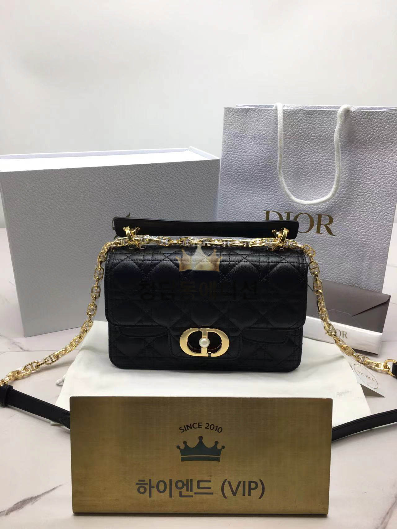 디올 졸리 탑 핸들 백 M9271