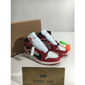 오프화이트 x 조던1 하이 시카고 (남녀공용)