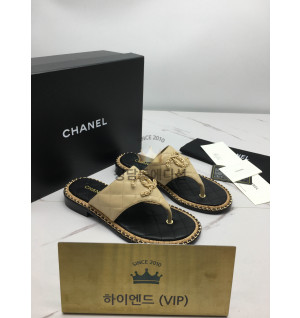 샤넬 cc 플립플랍 (굽 2cm)
