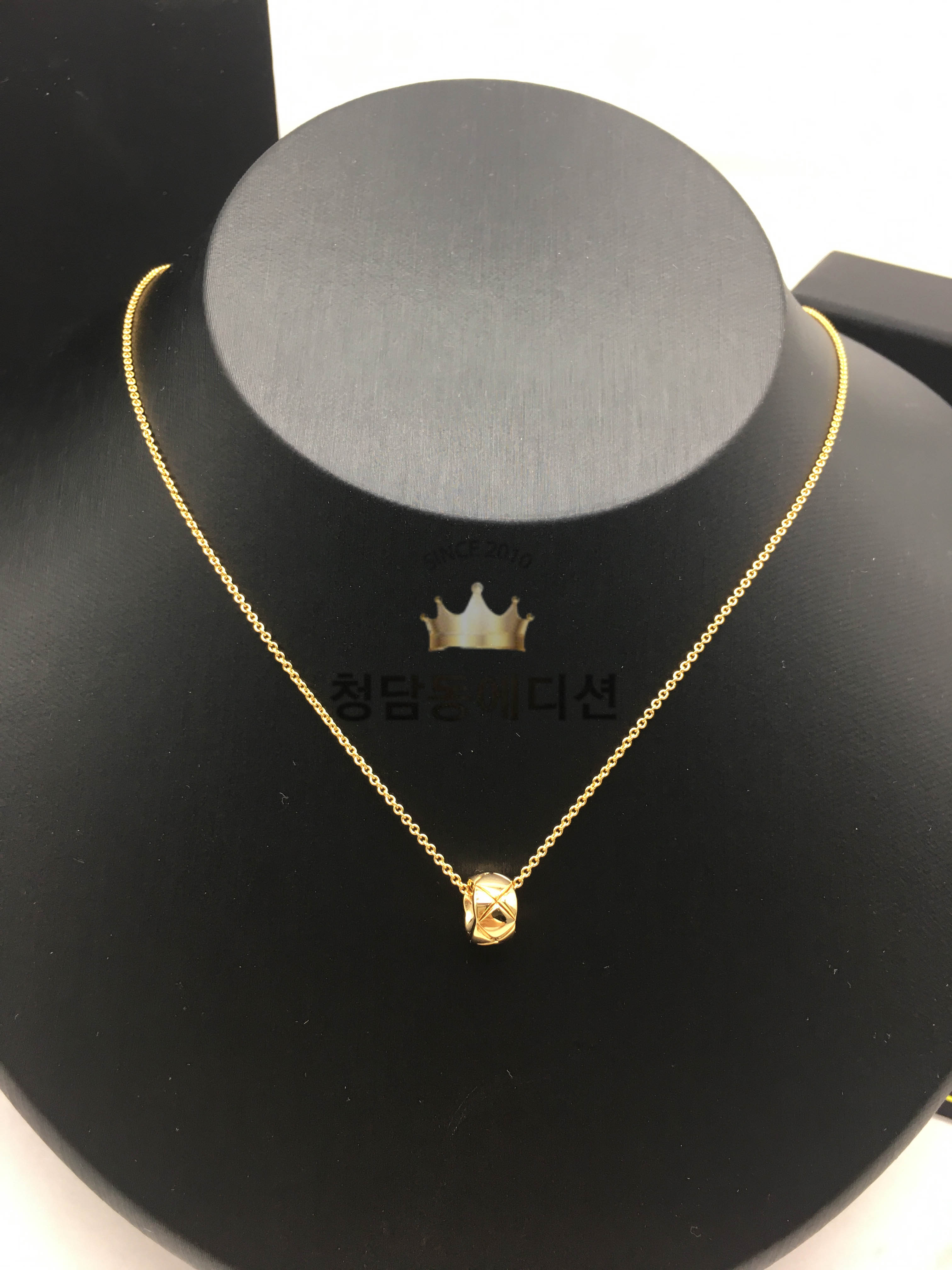 샤넬 코코크러쉬 목걸이 J12306 (컬러 로즈골드) (V-gold소재)