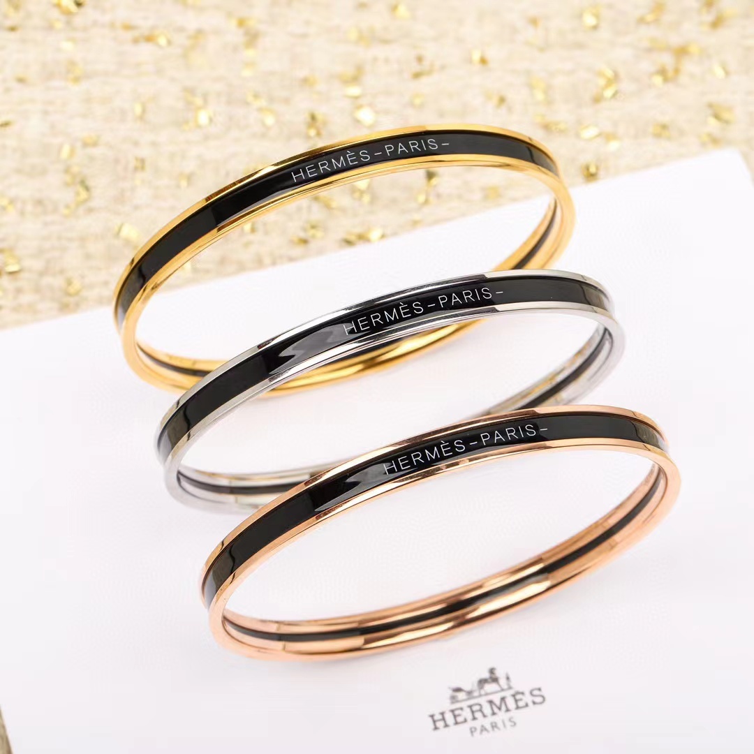 에르메스 에나멜 팔찌 (3COLOR) (V-gold소재)