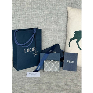 디올 HIT THE ROAD 비지니스 카드지갑 (컬러 그레이)