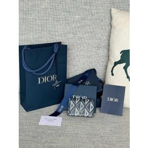 디올 HIT THE ROAD 비지니스 카드지갑 (컬러 네이비)