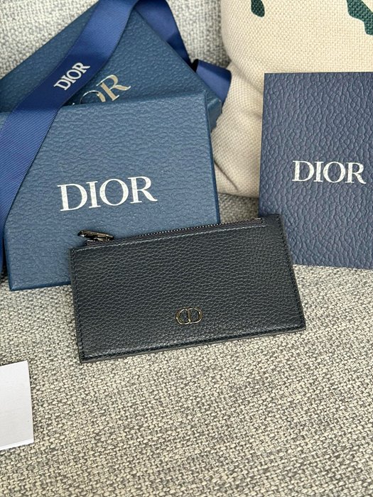 디올 지퍼 카드지갑