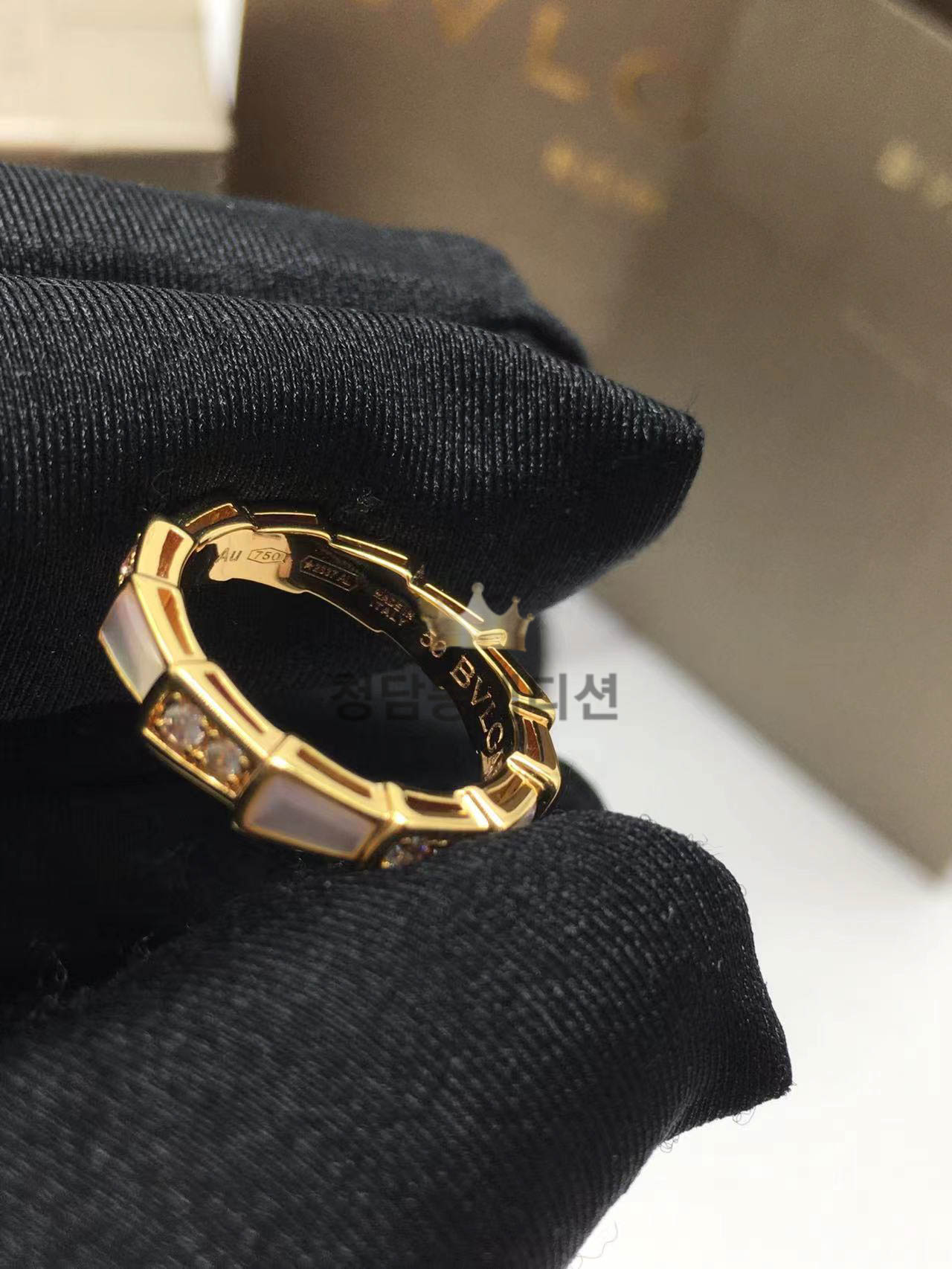 불가리 세르펜티 바이퍼 반지