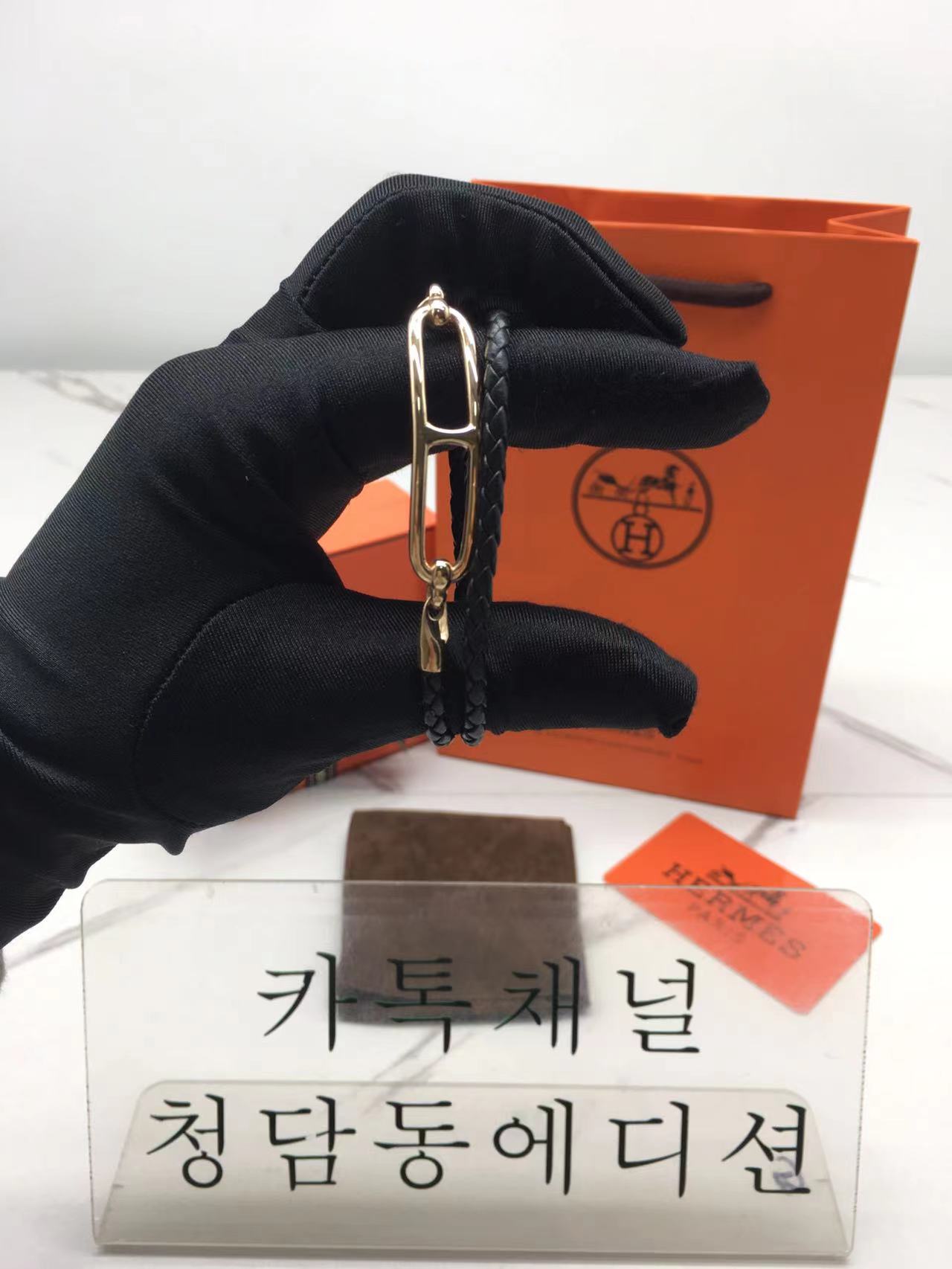 에르메스 Roulis Double Tour 브레이슬릿(로즈골드) (6COLOR)