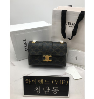 셀린느 빅투아르 틴 숄더백 116593